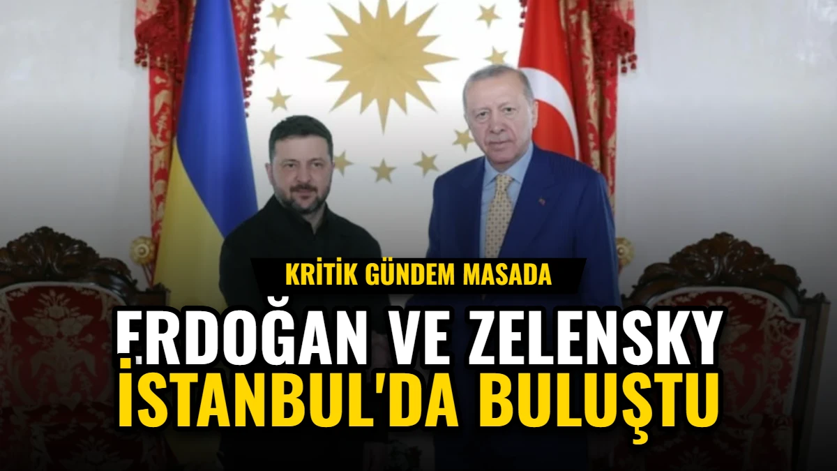 Erdoğan ve Zelensky İstanbul'da Buluştu: Kritik Gündem Masada